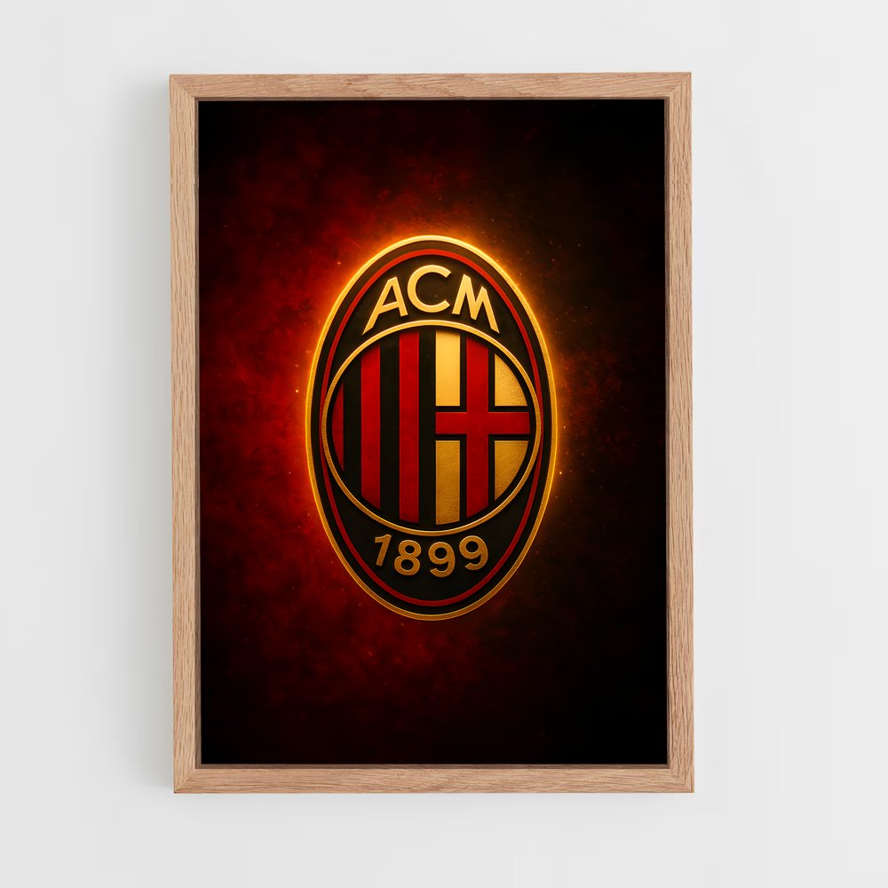 Poster Rossoneri Emblem (vue 4)
